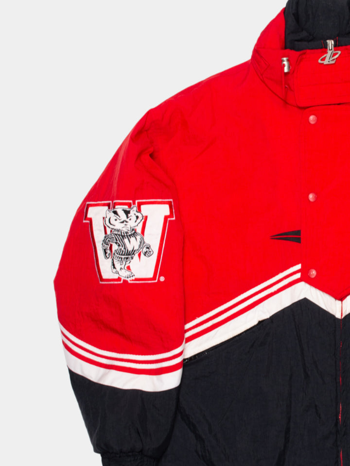 Vintage Wisconsin Badgers Starter Style Jacket (XL)