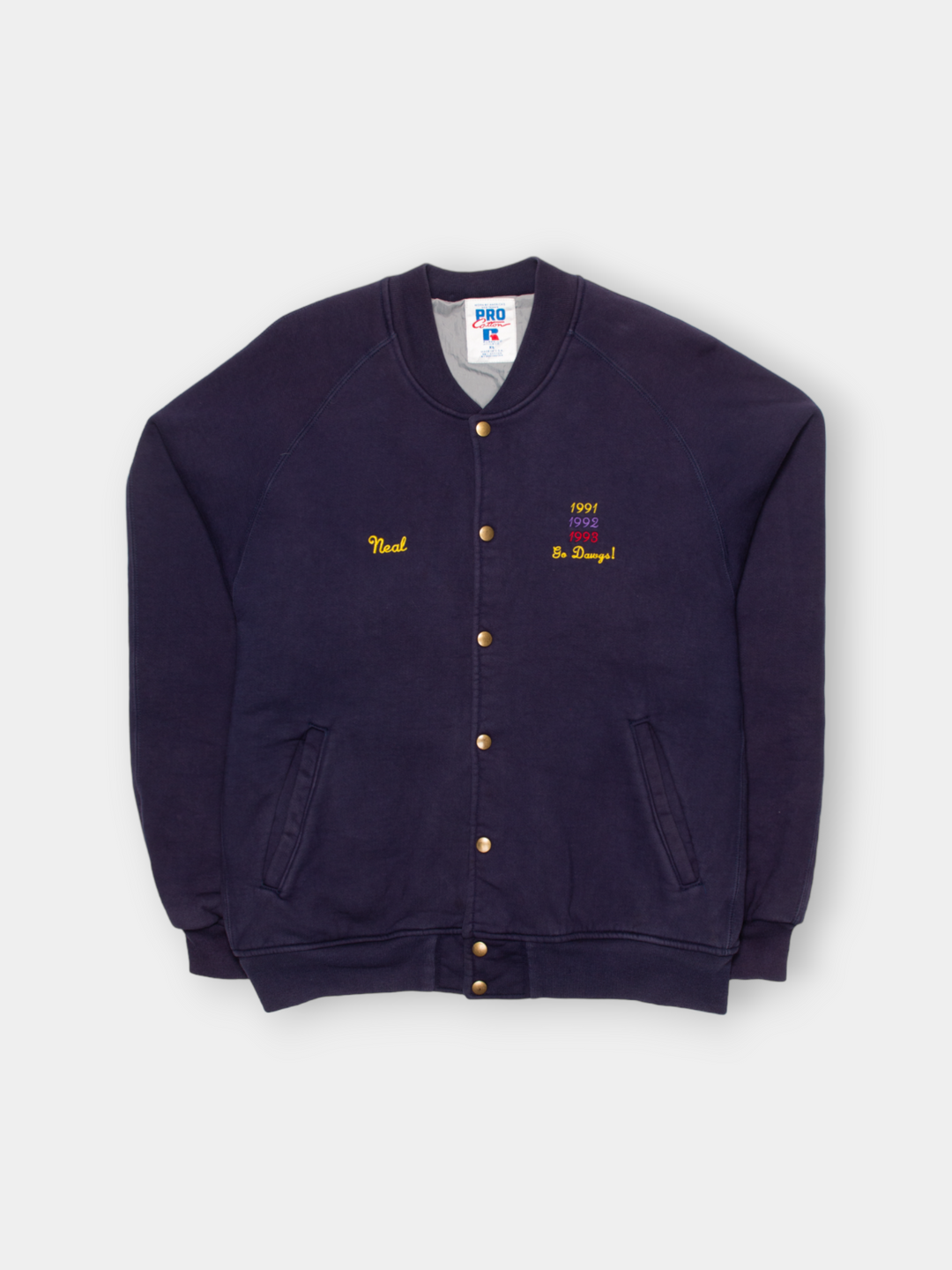 '93 Huskees Rose Bowl Woolen Bomber Jacket (XL)