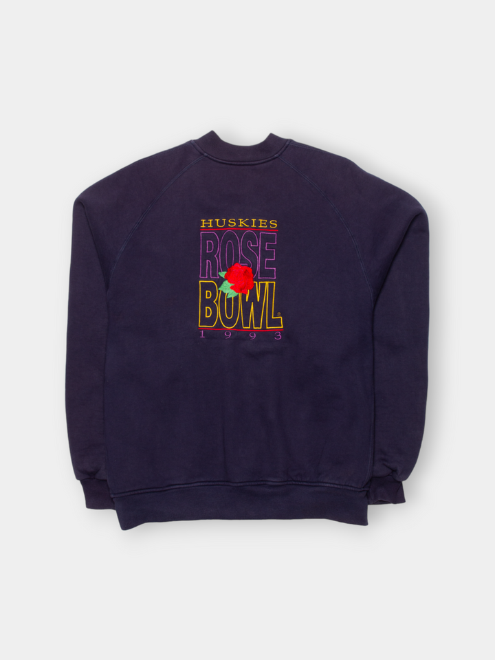'93 Huskees Rose Bowl Woolen Bomber Jacket (XL)