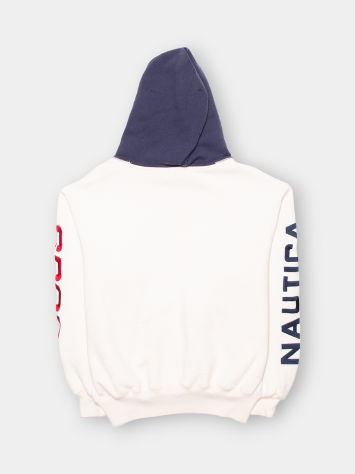 Vintage Nautica Spell Out Hoodie (S)