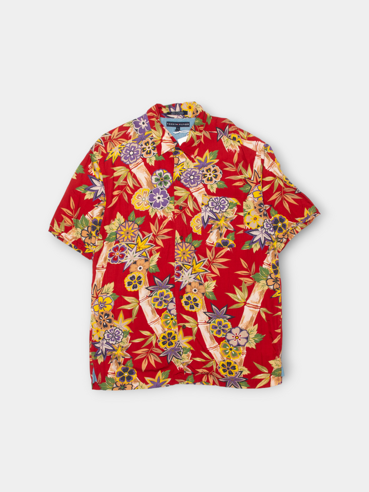90s Tommy Hilfiger Vacation Shirt (L)