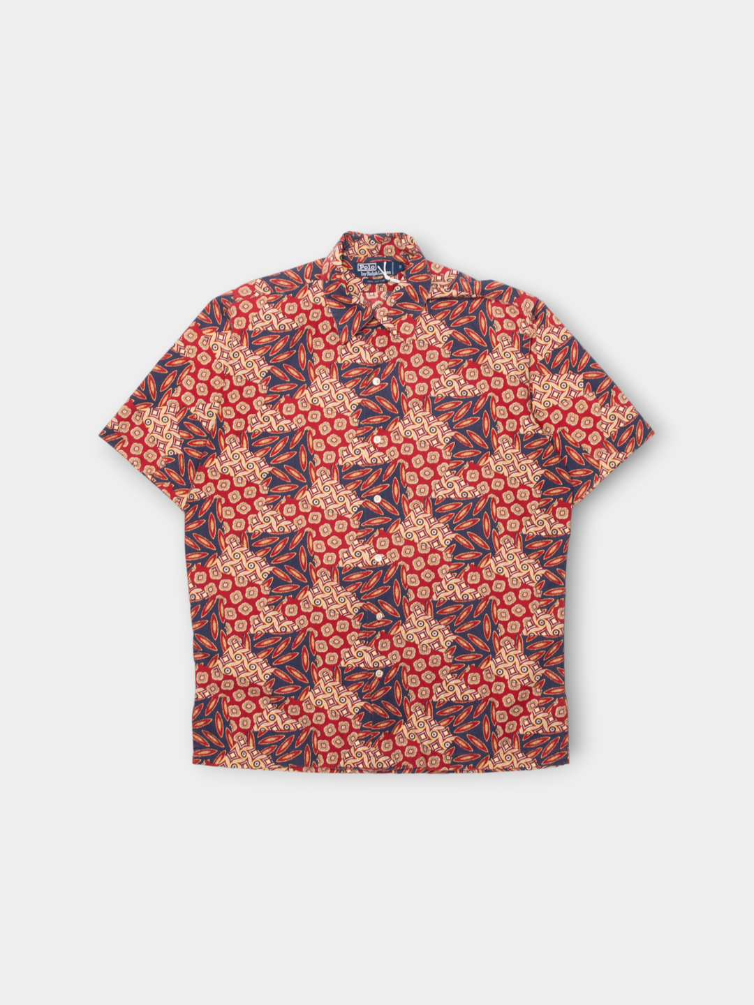 90s Ralph Lauren Abstract Hawaiian Shirt (S)