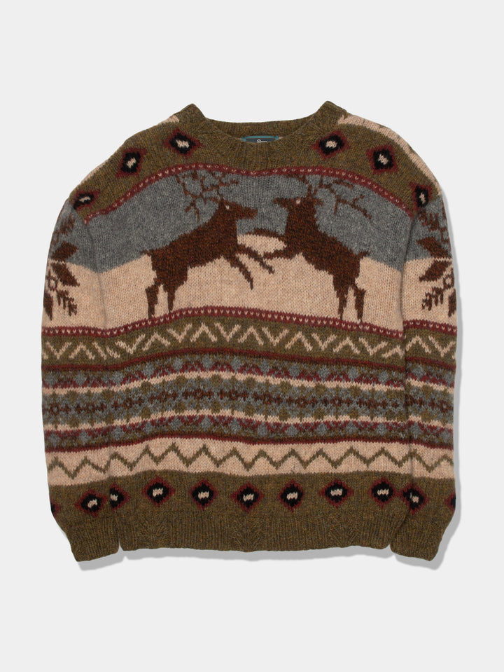 Vintage Woolrich Abstract Sweater (S)