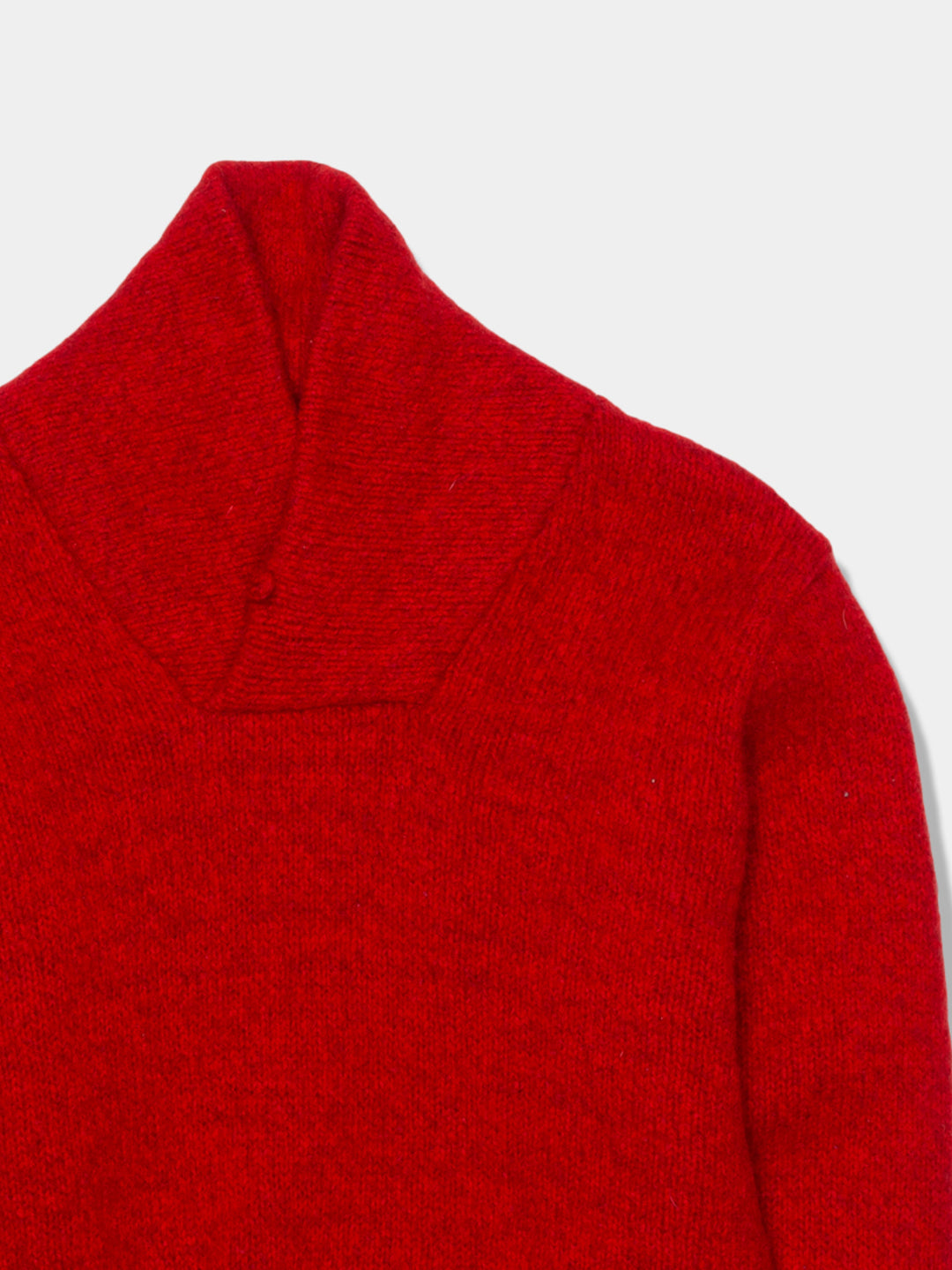 90s L.L. Bean Red Shawl Sweater (S)
